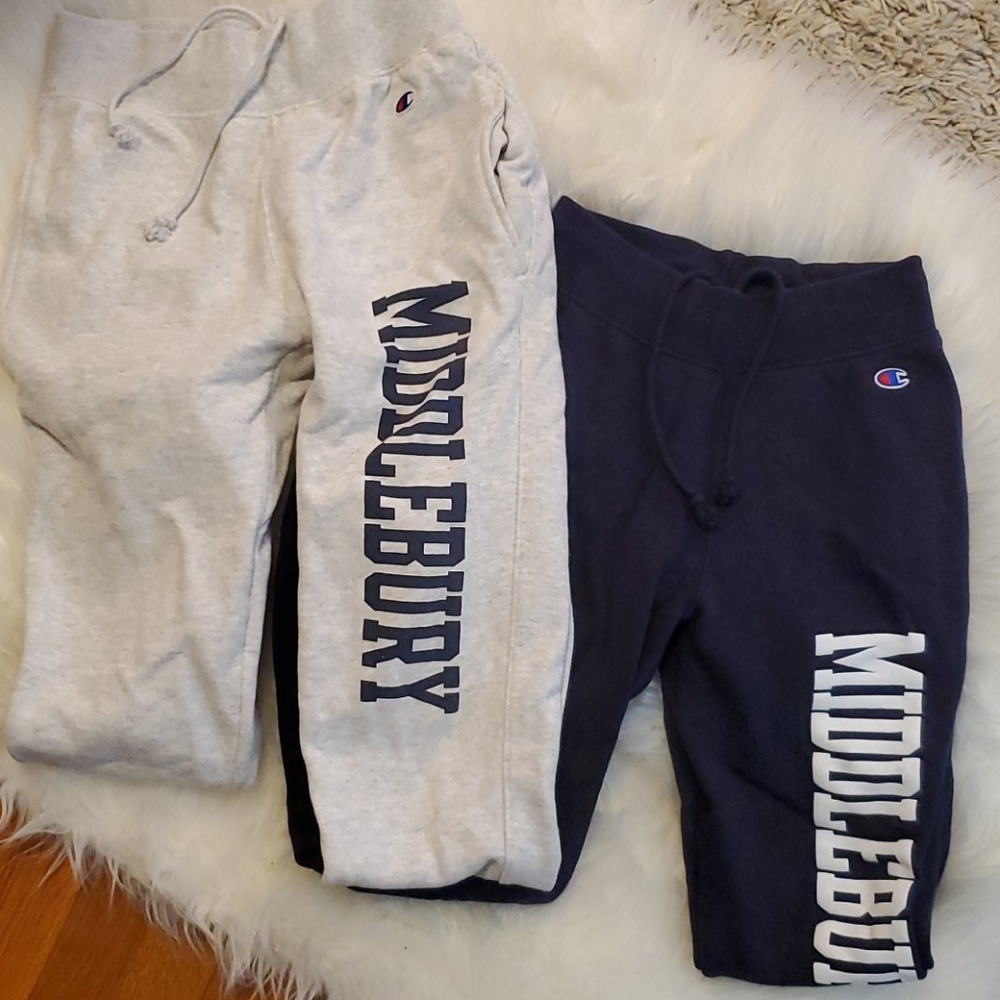 Bundle of two Champion Middlebury Sweatpants